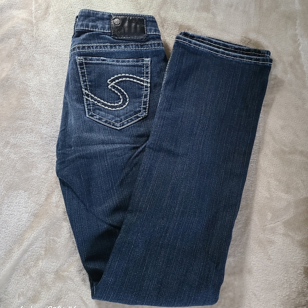 EUC Silver Suki High Slim Boot Jeans